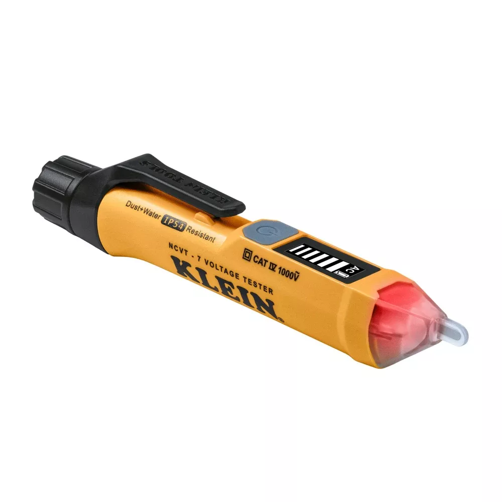 Klein Tools Non-Contact Voltage Tester with Signal Strength, 12-1000V AC NCVT7