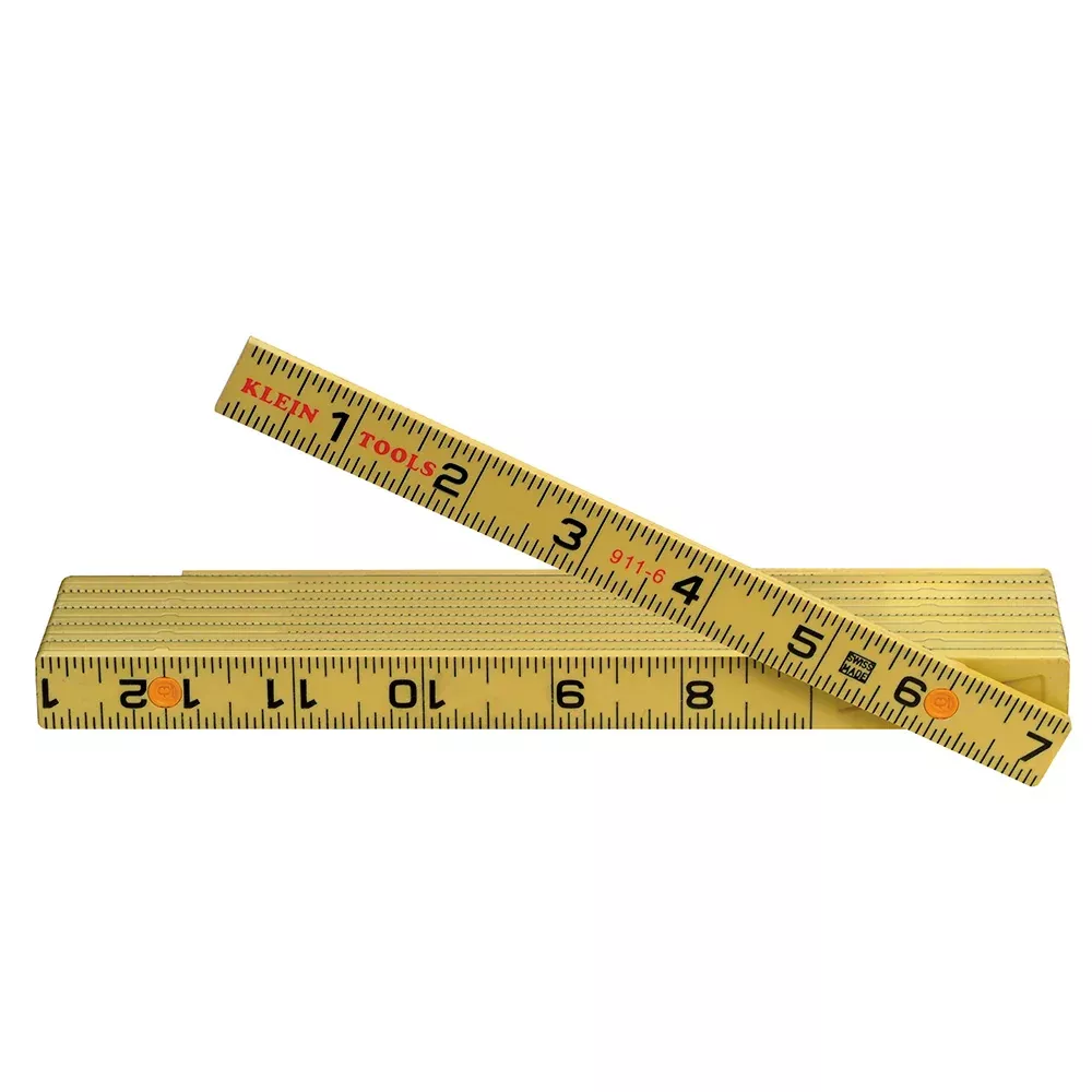 Klein Tools Outside Reading Fiberglass Folding Rule