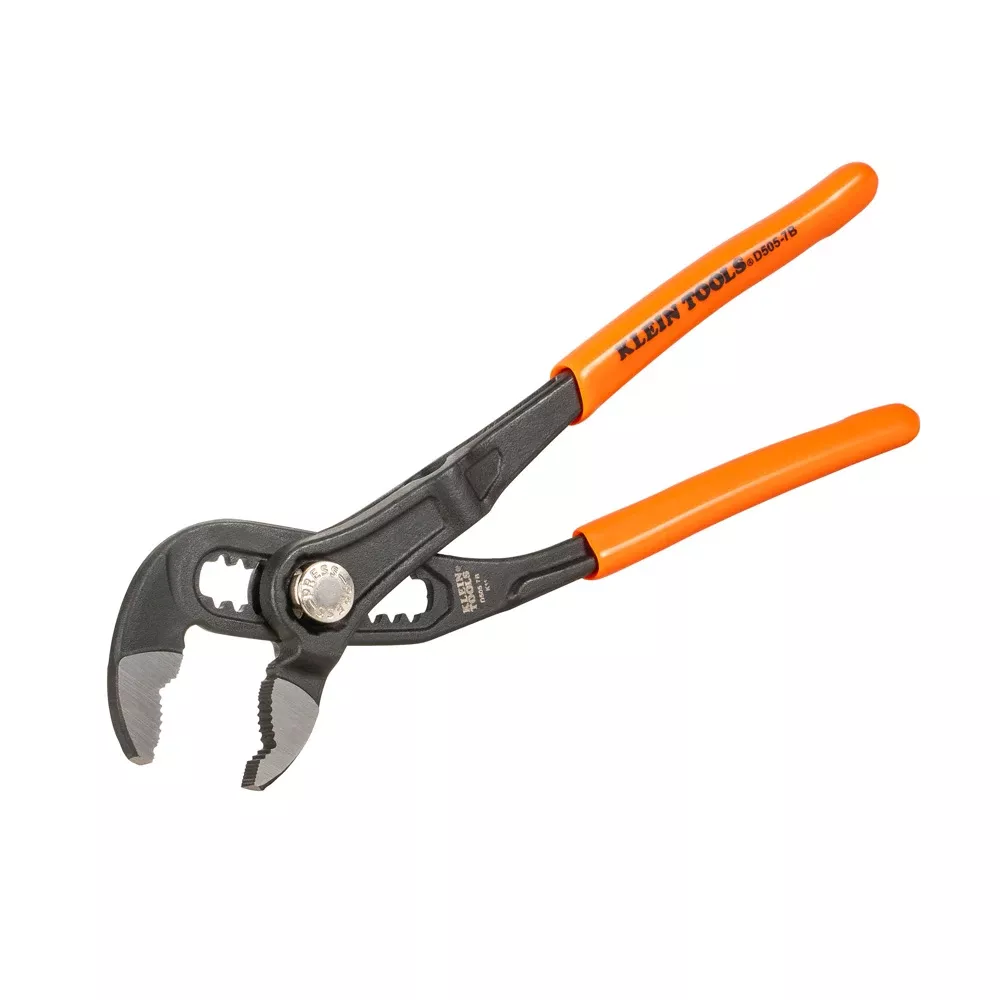 Klein Tools Quick-Adjust Klaw™ Pump Pliers, 7" D5057B