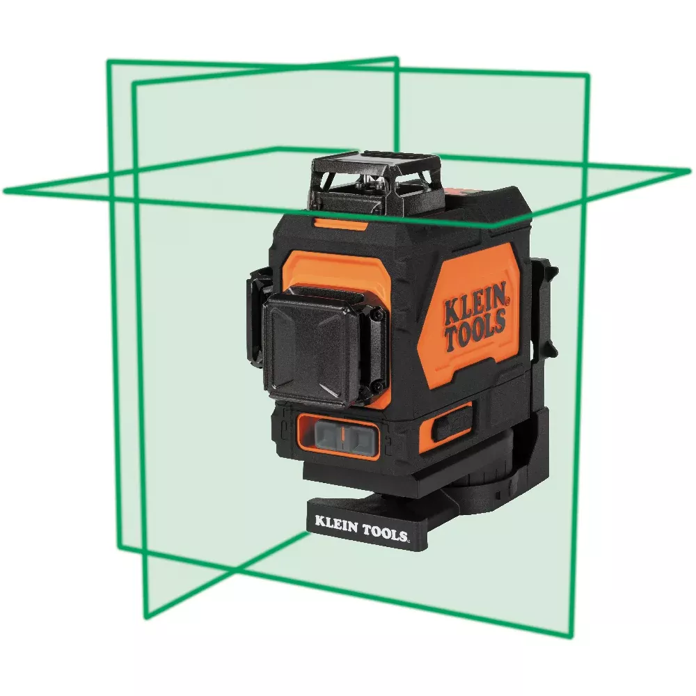 Klein Tools Rechargeable Self-Leveling Green Planar Laser Level