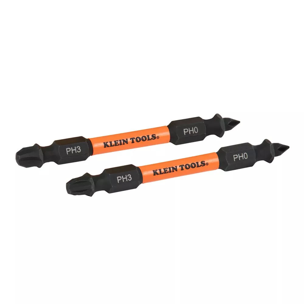 Klein Tools Replacement Bit ProFlex #0 Phillips and #3 Phillips 32491HD