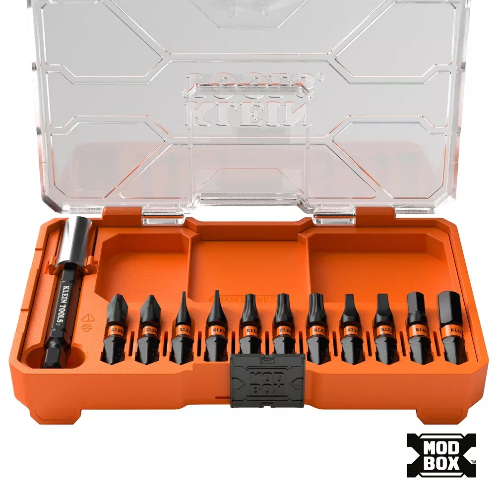 Klein Tools Slim ProFlex Impact Bit Set (12-Piece) 33801S