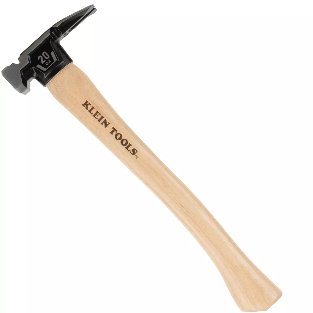 Klein Tools Smooth Face Hickory Handle Hammer, 20-Ounce H80920HS