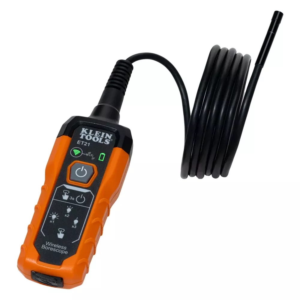 Klein Tools WiFi Inspection Borescope ET21