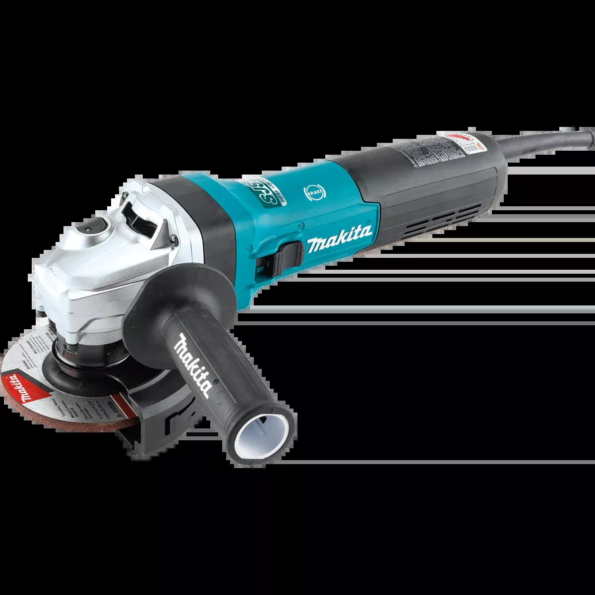 MAKITA 4‑1/2" SJS™II High‑Power Angle Grinder w/ Brake
