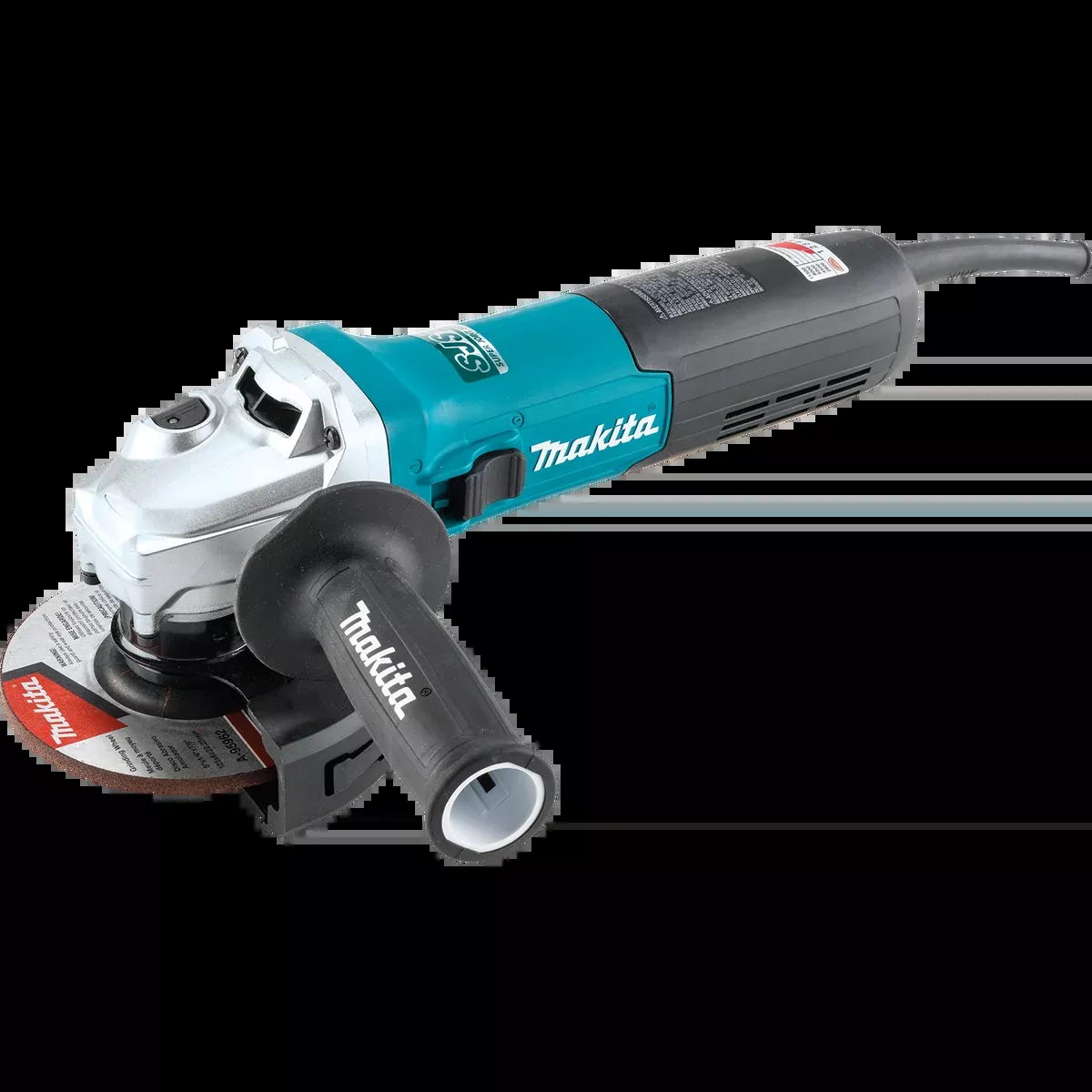 MAKITA 5" SJS™II High‑Power Angle Grinder