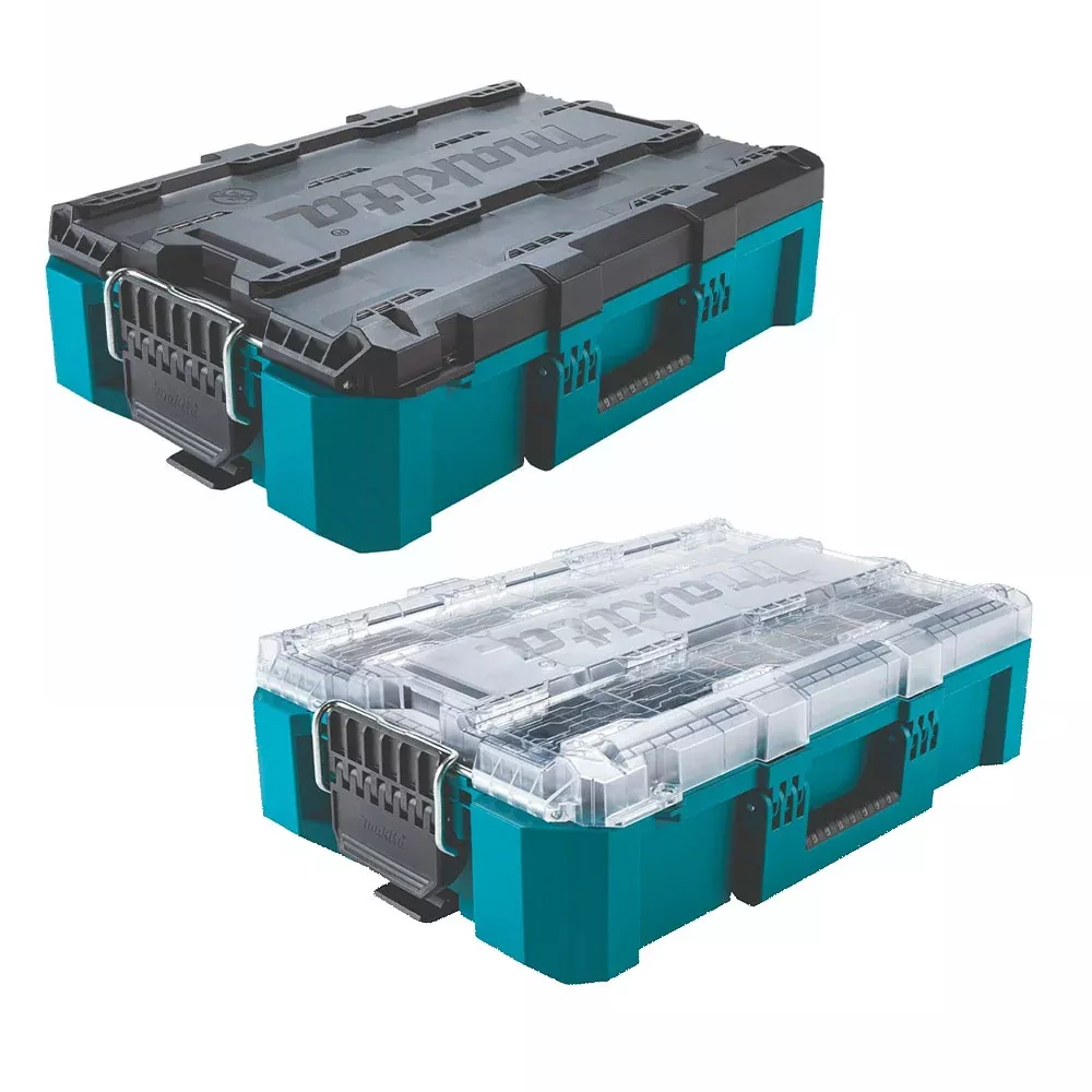 Makita T-90037 MAKTRAK Medium Tool Box & T-90043 MAKTRAK Deep Medium Organizer