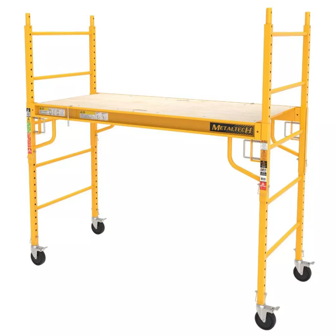 Metaltech Jobsite Series 6' Baker Scaffold 1100 lbs. Load Capacity I-CISC