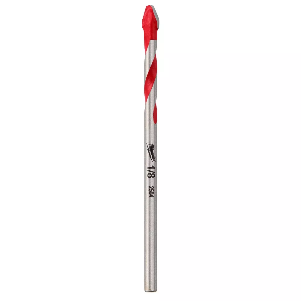 Milwaukee 1/8" Hard Tile and Glass Bit 48-20-8780