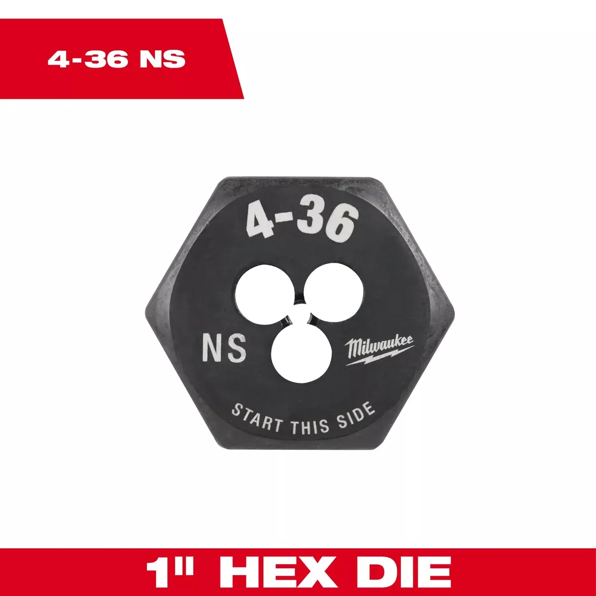 Milwaukee 1-Inch Hex Threading Die