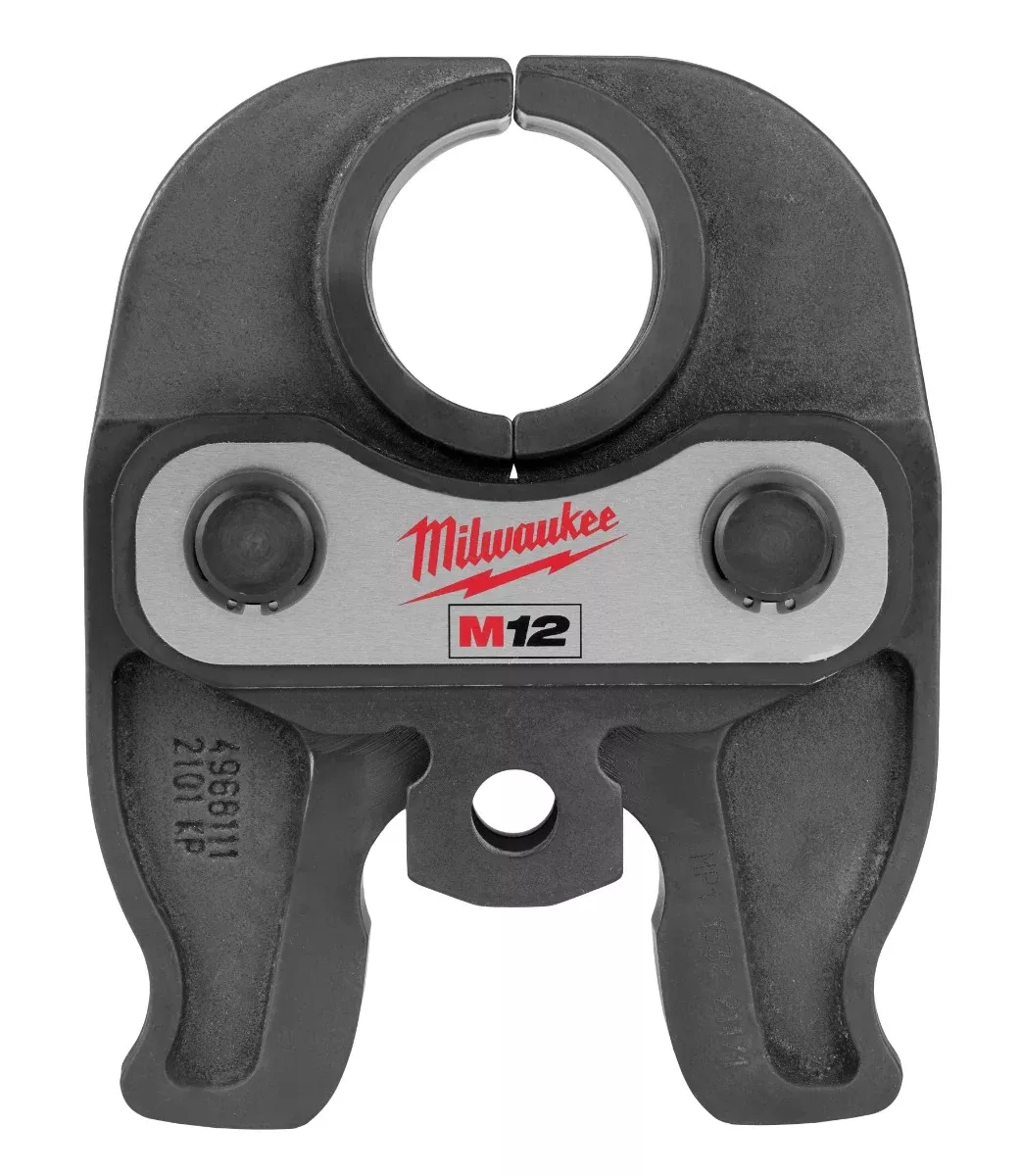 Milwaukee 1" IPS-P Black Pipe Press Jaw For M12 FORCE LOGIC Press Tool 49-16-2452B