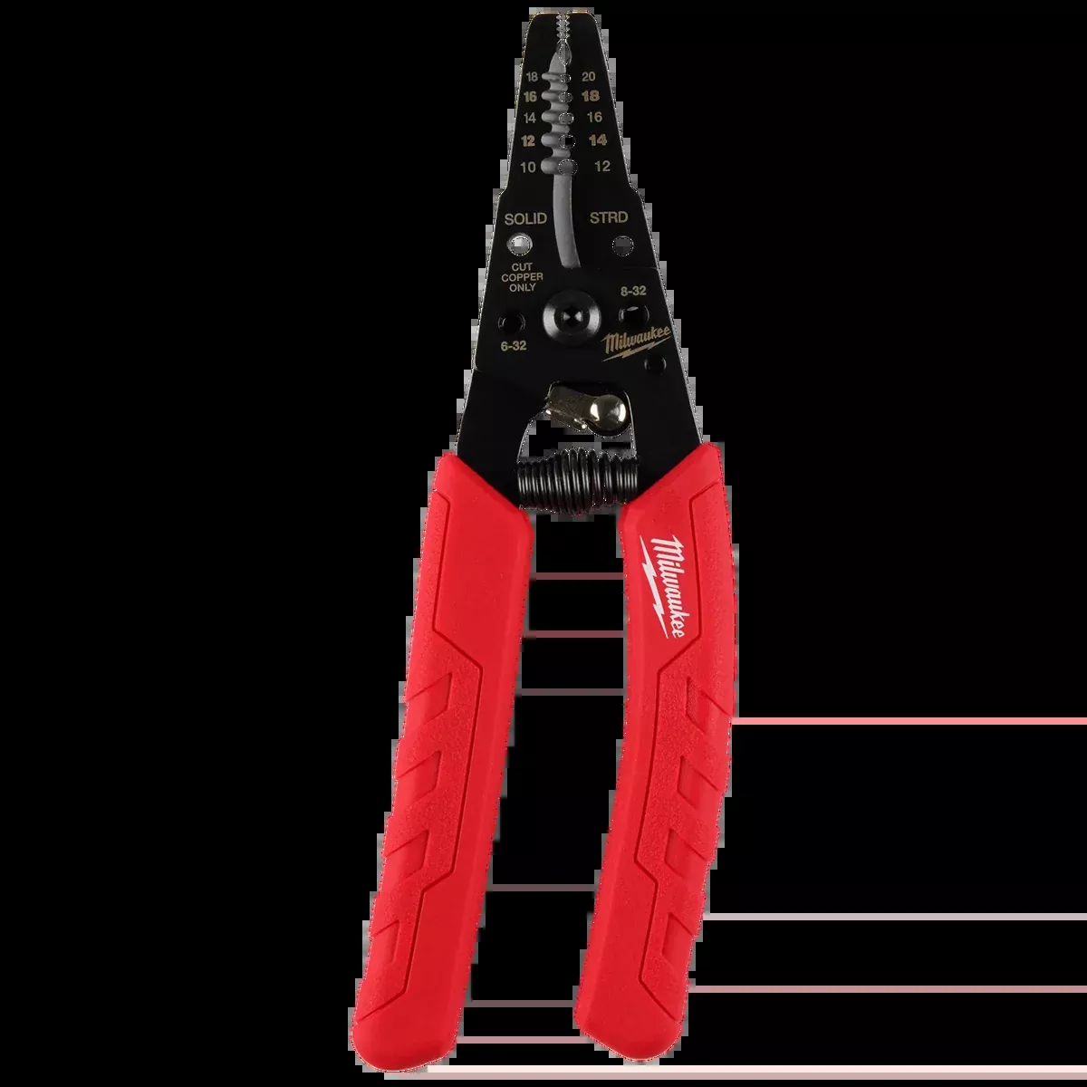 Milwaukee 10-20 AWG Comfort Grip Wire Stripper & Cutter