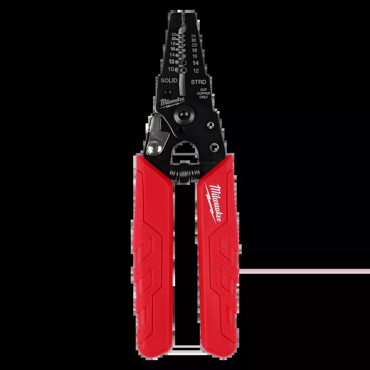 Milwaukee 10-24 AWG Compact Comfort Grip Wire Stripper & Cutter