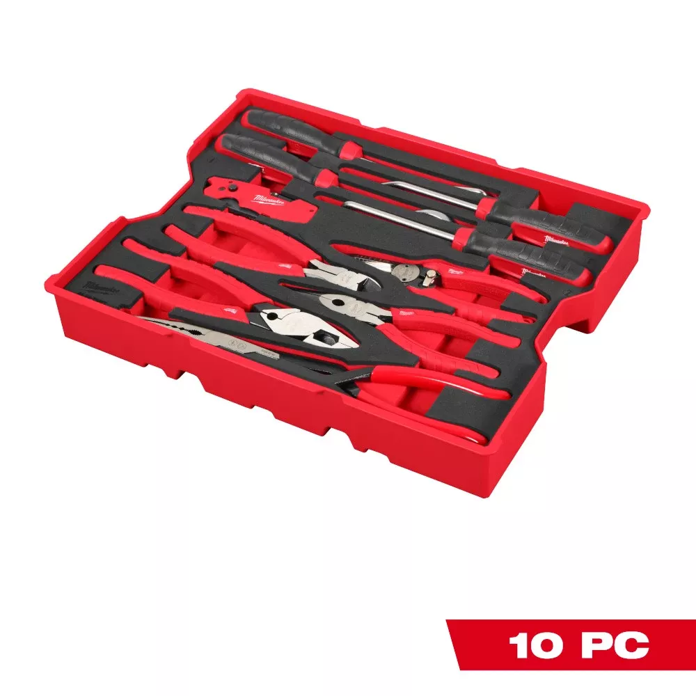 Milwaukee 10pc. Pliers & Pick Set with Tray for PACKOUT Drawers 48-22-0159