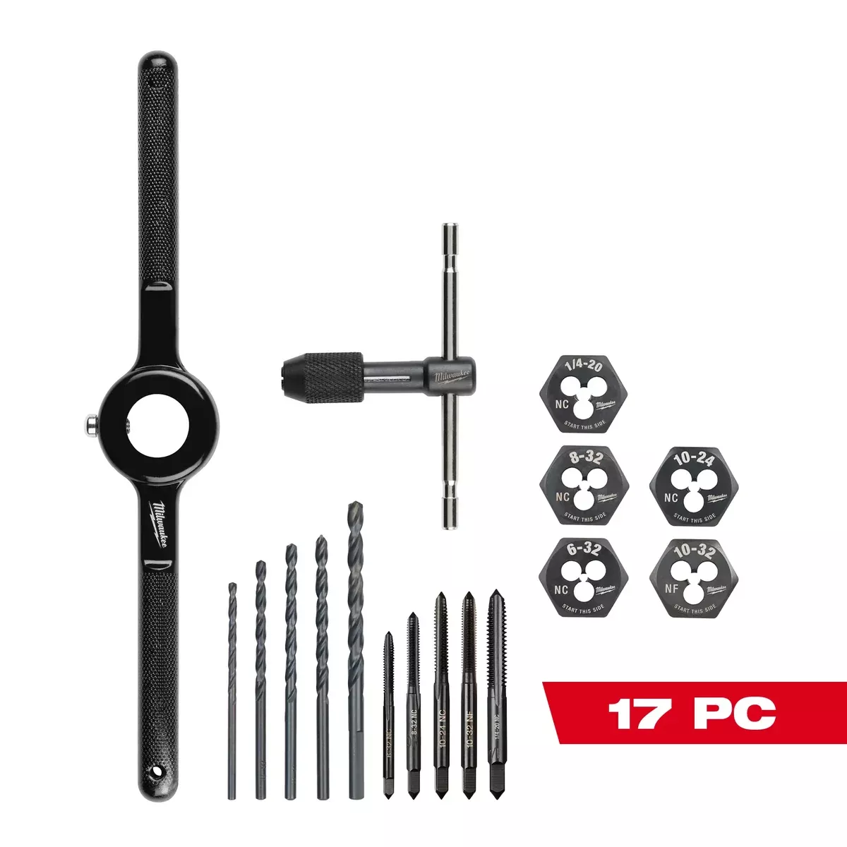 Milwaukee 17PC SAE Tap and Die Set