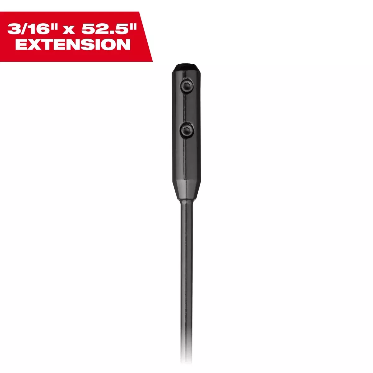 Milwaukee 3/16" x 52.5" Flexible Cable Bit Extension 48-13-8118