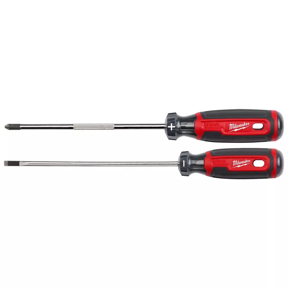 Milwaukee 6" Cushion Grip Screwdriver Set (2-Piece) MT200-2M