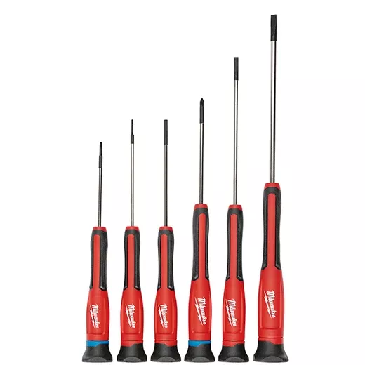 Milwaukee 6 PC Precision Screwdriver Set w/ Case