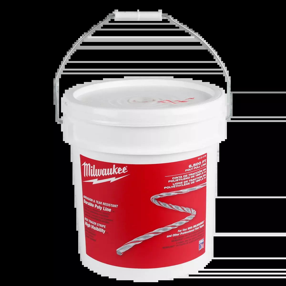 Milwaukee 6500' Poly Pull Line