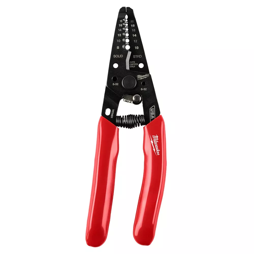 Milwaukee 8-20 AWG Dipped Grip Wire Stripper & Cutter MT702