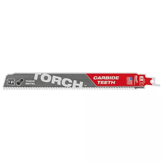 Milwaukee 9" 7 TPI The TORCH™ Carbide Teeth SAWZALL Blade
