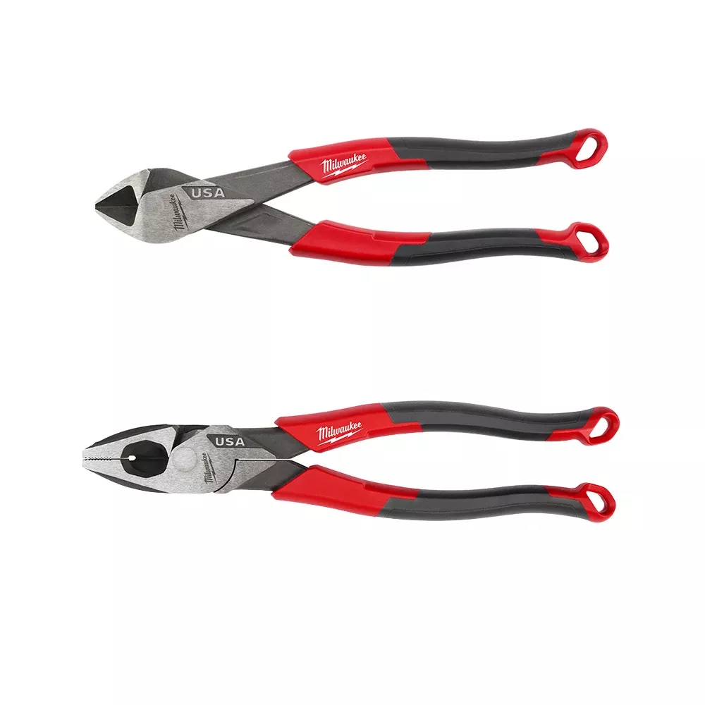 Milwaukee Comfort Grip Cutting Pliers Set (2-Piece) MT550-2