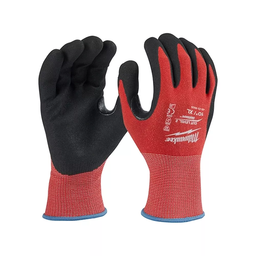 Milwaukee Cut Level 2 Nitrile Dipped Gloves - X-Large 48-22-8928