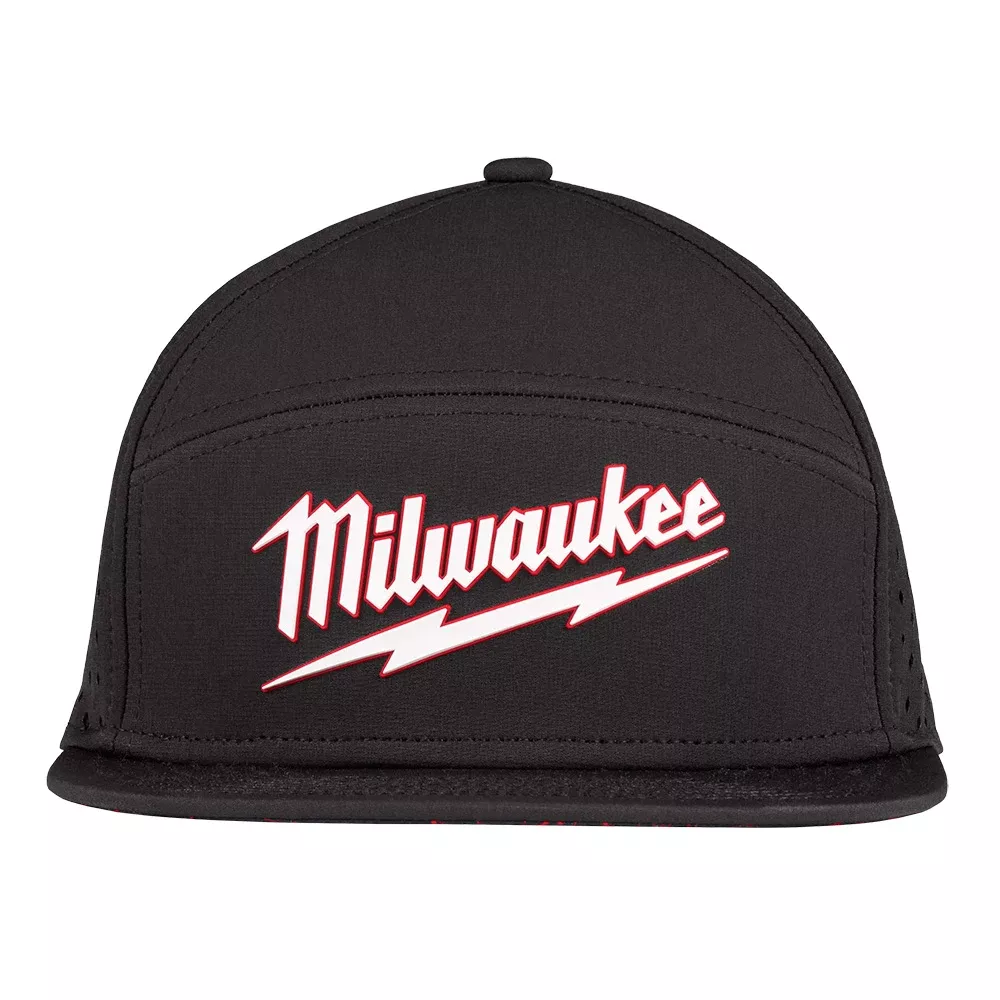 Milwaukee Flat Brim Snapback - Black M771B