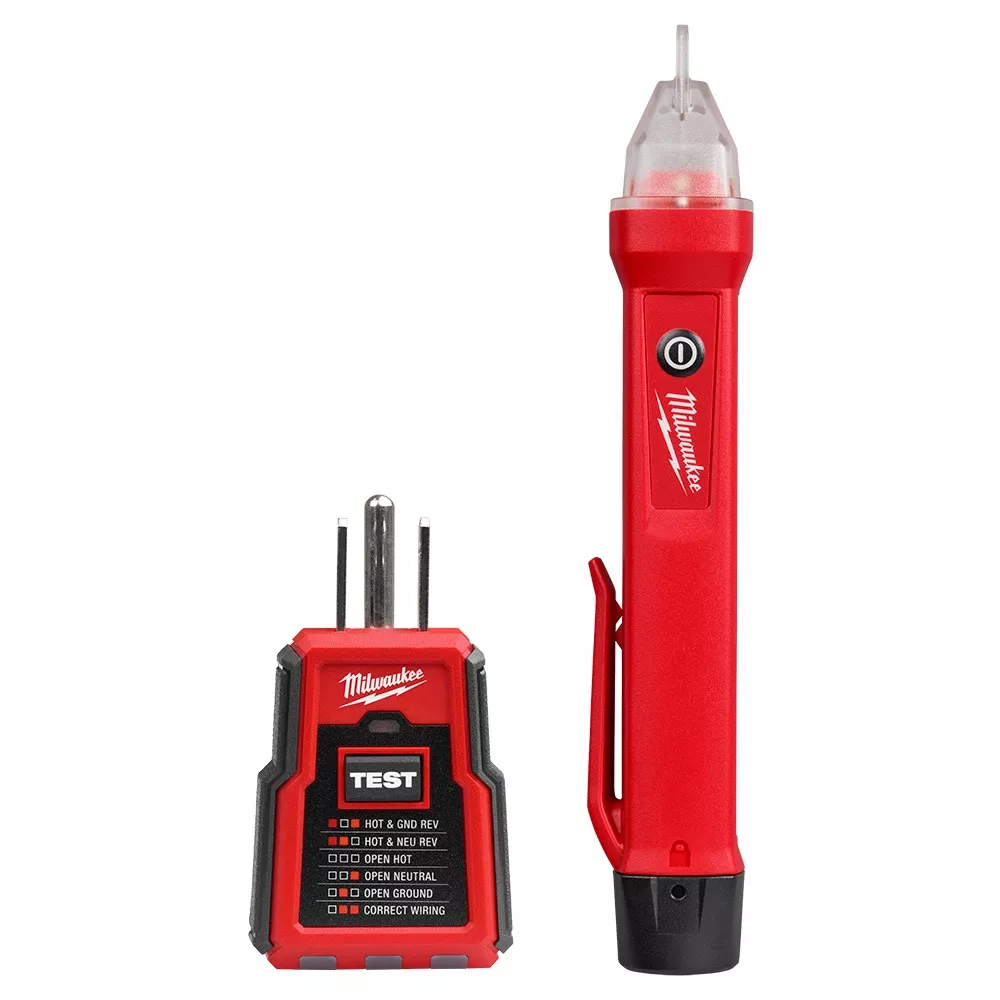 Milwaukee GFCI Receptacle Tester and Voltage Detector 3210-20