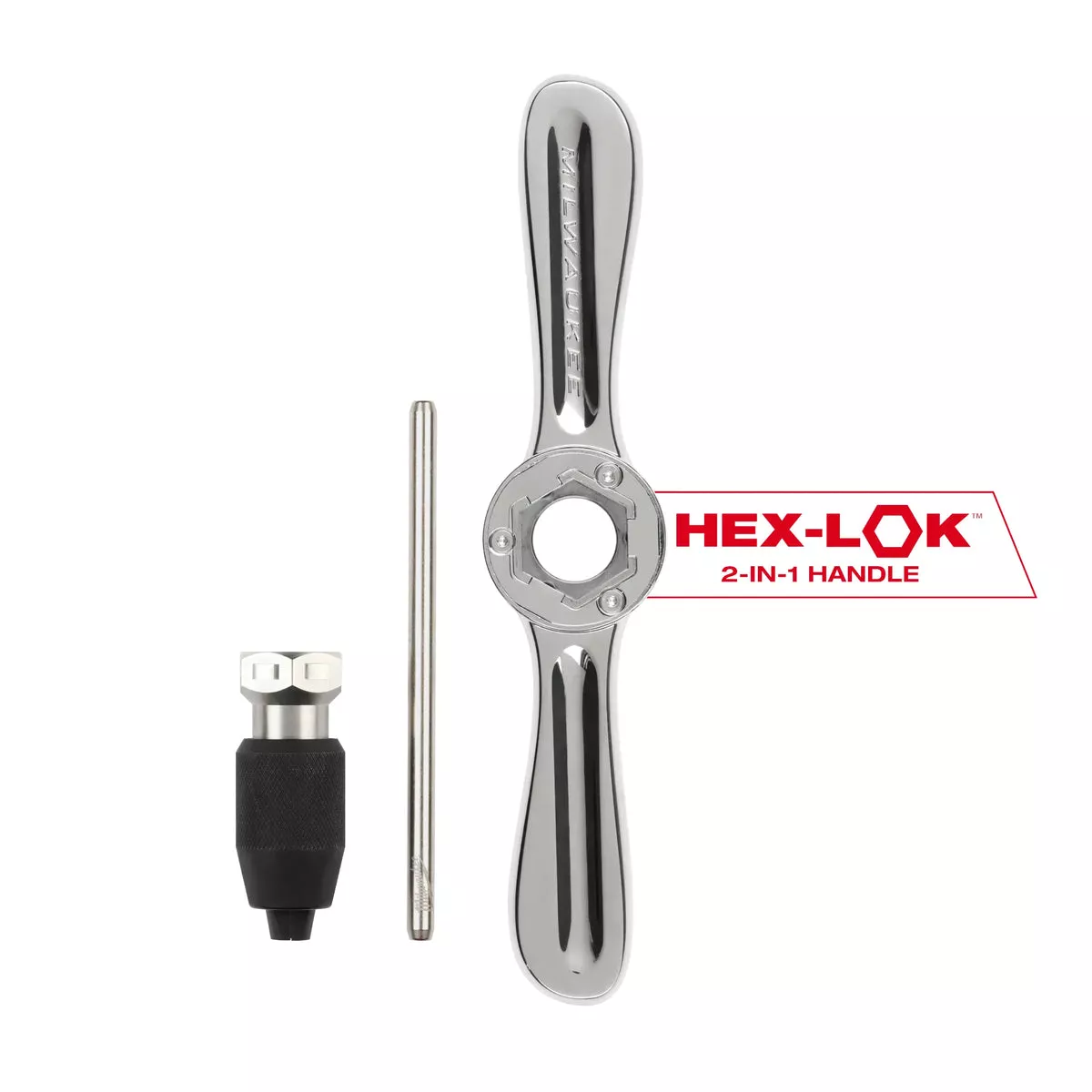Milwaukee HEX-LOK™ 2-in-1 Tap and Die Threading Handle & Tap Collet