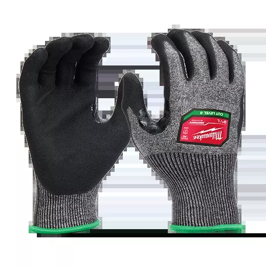 Milwaukee High-Dexterity Cut Level 6 Nitrile Dipped Gloves