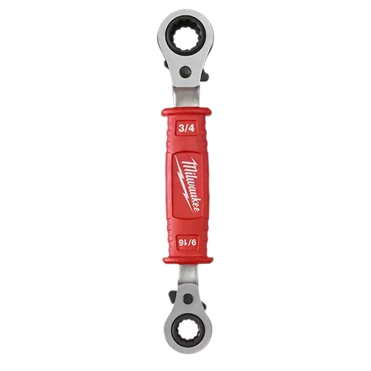 Milwaukee Lineman’s 4in1 Insulated Ratcheting Box Wrench