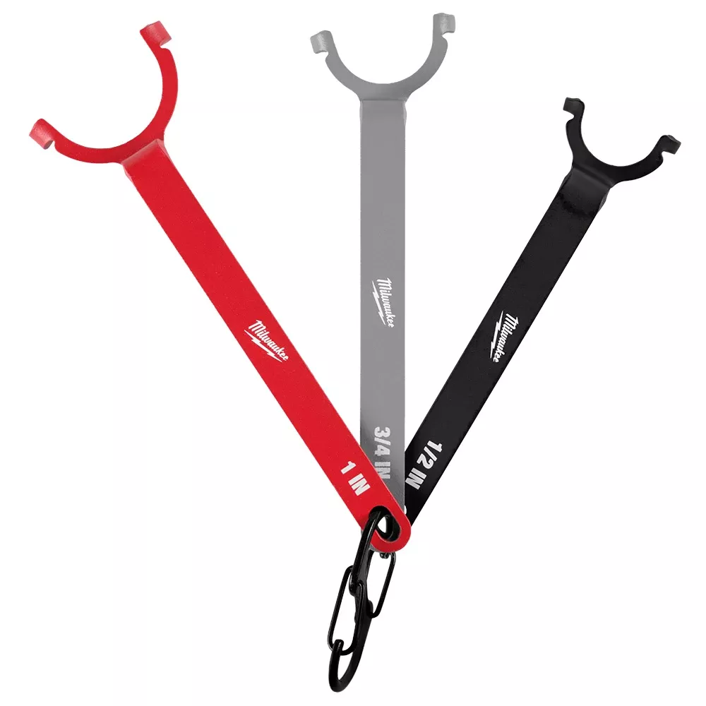 Milwaukee Locknut Wrench Set (3-Piece) 48-22-6110