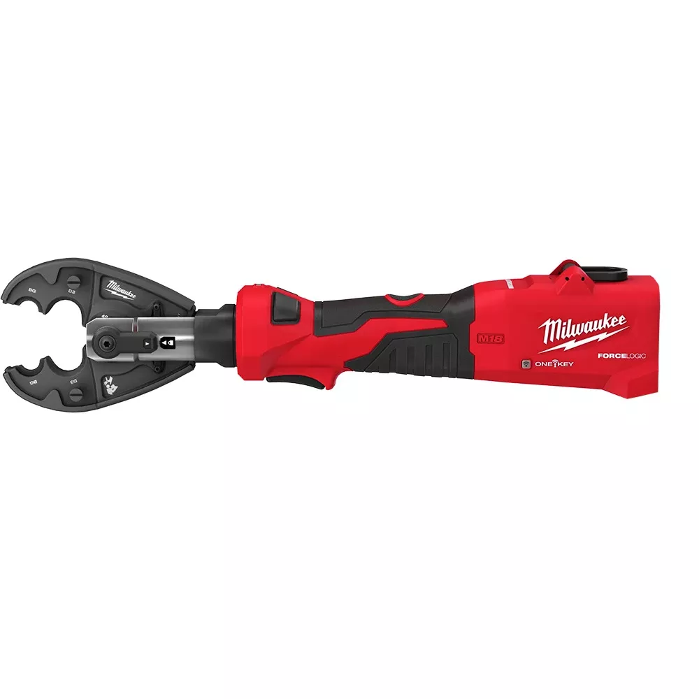 Milwaukee M18 FORCE LOGIC 6T Linear Utility Crimper w/ BG-D3 Jaw 2978-20BG