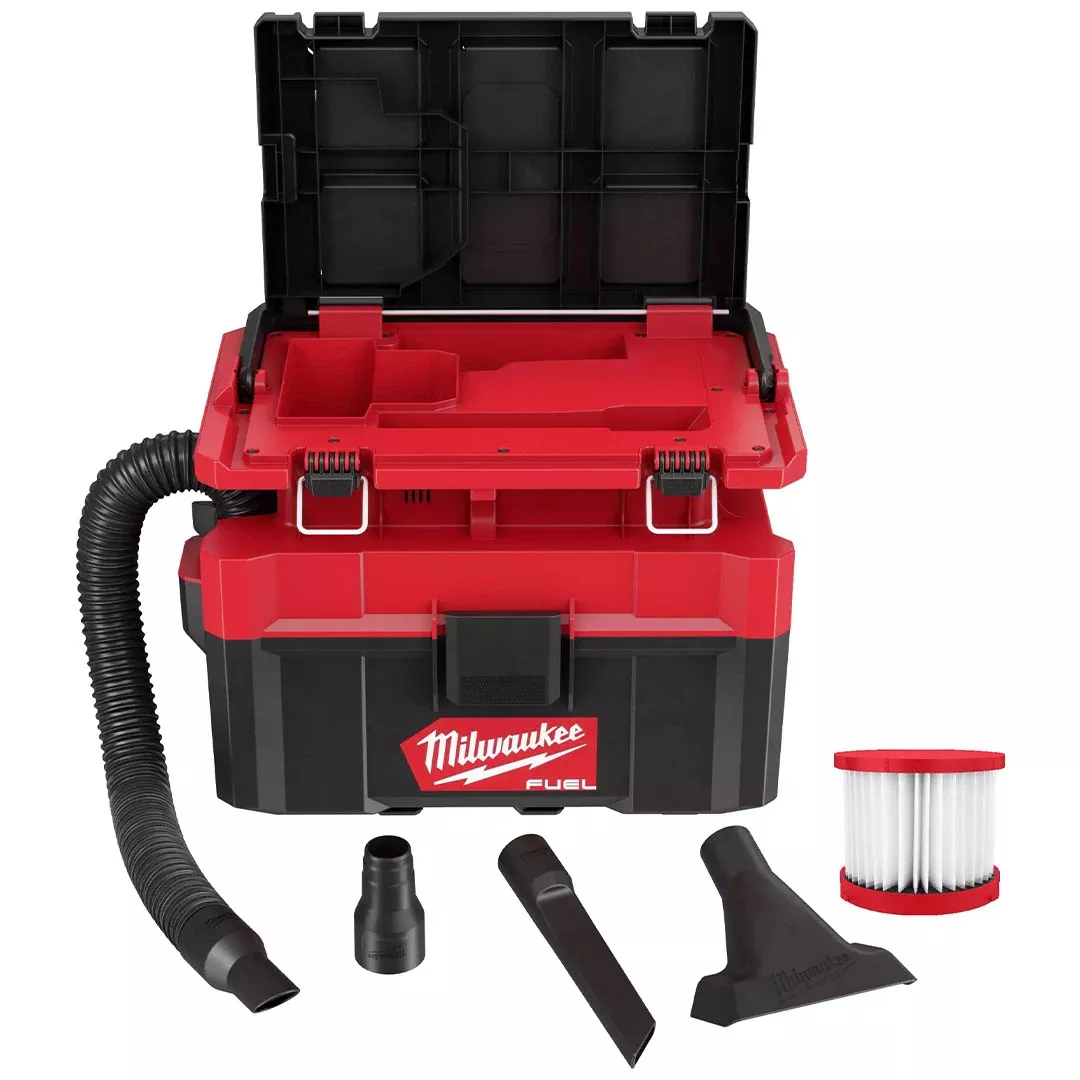 Milwaukee M18 FUEL PACKOUT 2.5 Gallon Wet/Dry Vacuum (Bare Tool) 0970-20