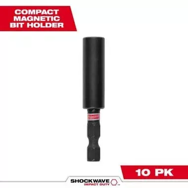 Milwaukee Milwaukee SHOCKWAVE IMPACT DUTY Compact Bit Holder 10Pk 48-32-4302