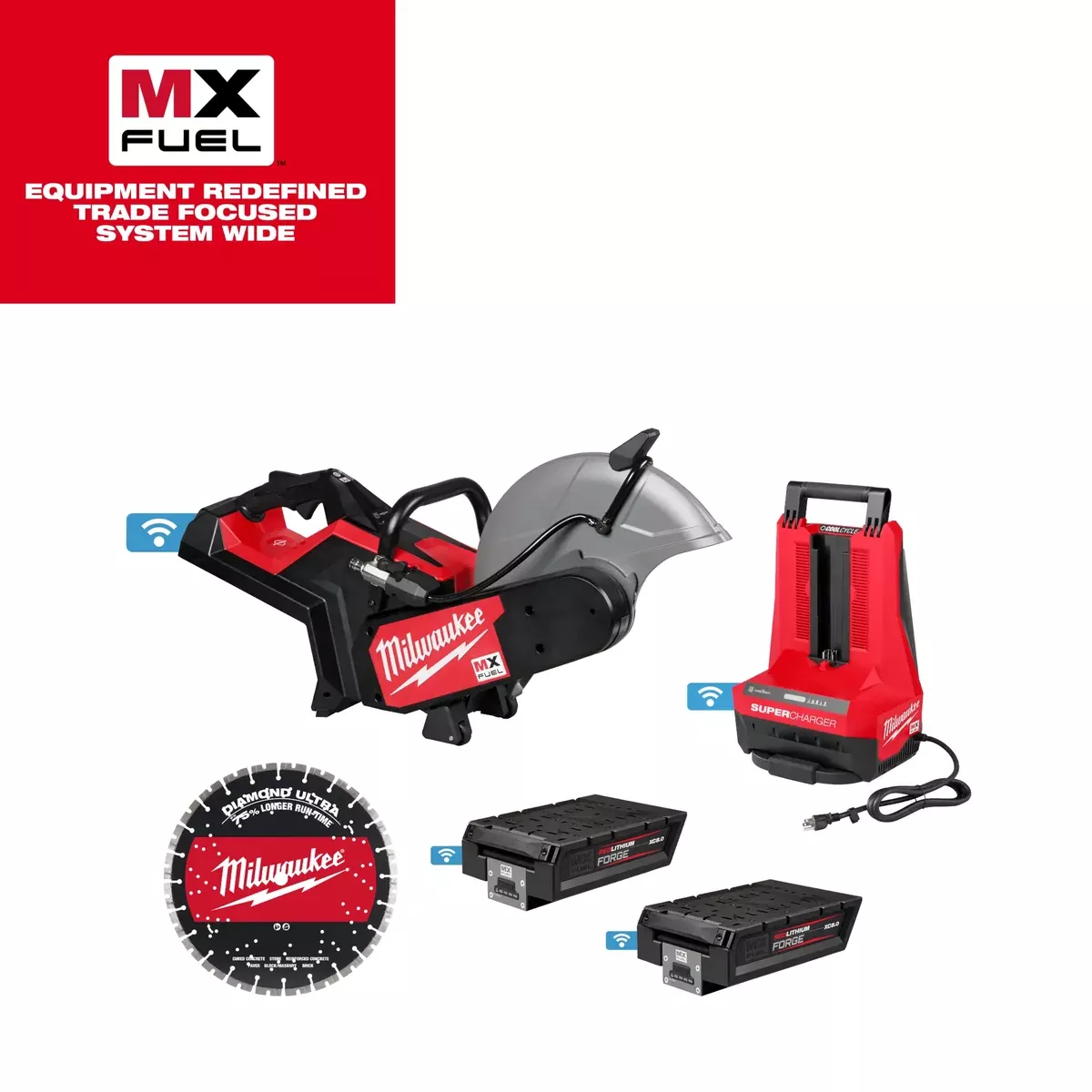 Milwaukee MX FUEL™ 14" Cut-Off Saw w/ RAPIDSTOP™ Kit