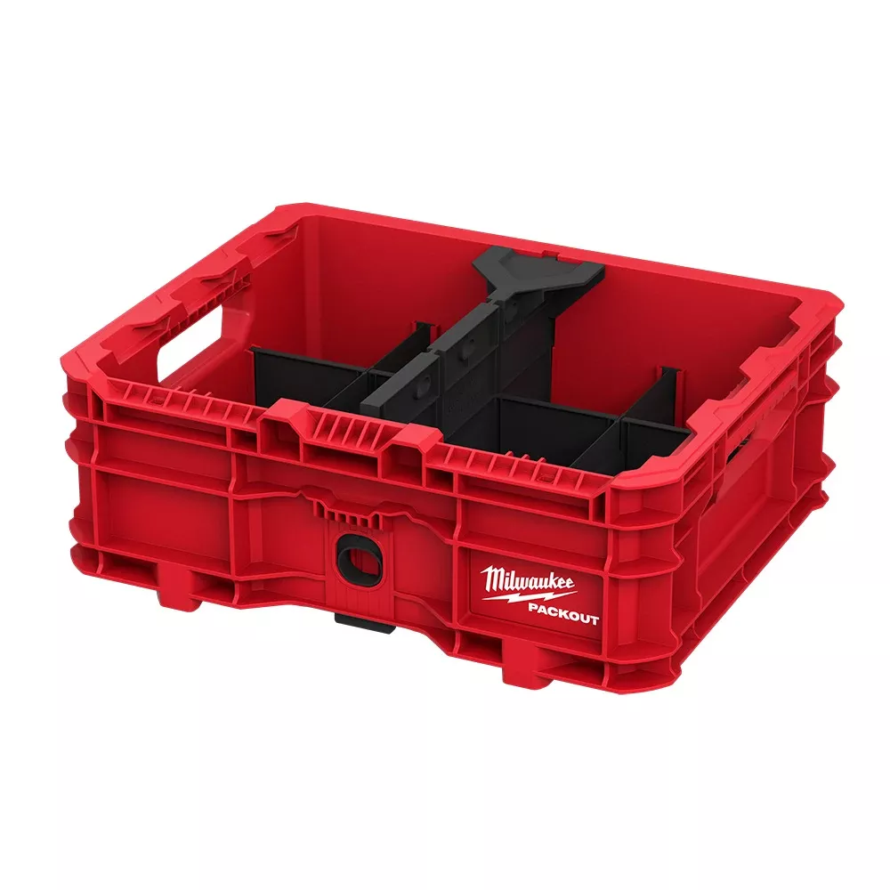 Milwaukee PACKOUT Low-Profile Crate 48-22-8438