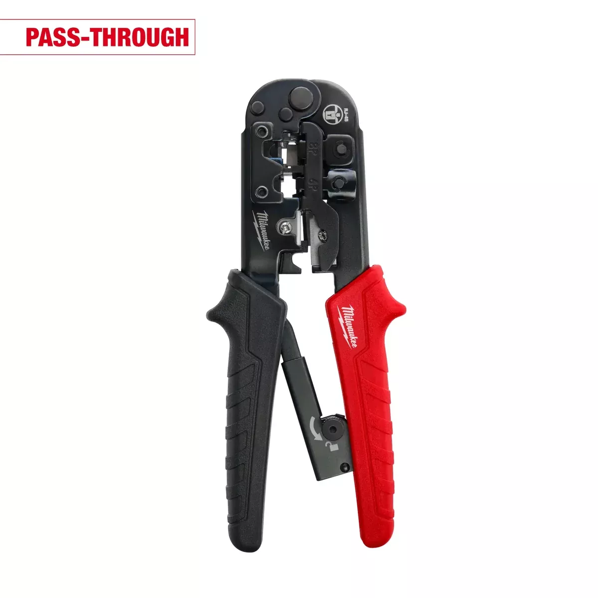 Milwaukee Ratcheting Pass-Through Crimper & Stripper