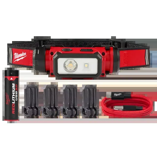 Milwaukee REDLITHIUM™ USB Hard Hat Headlamp