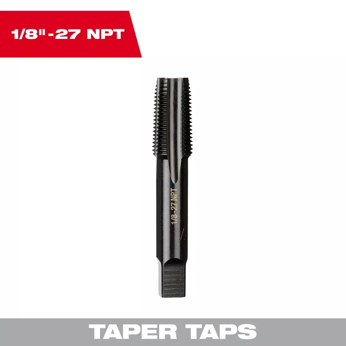 Milwaukee Straight Flute Taper Tap