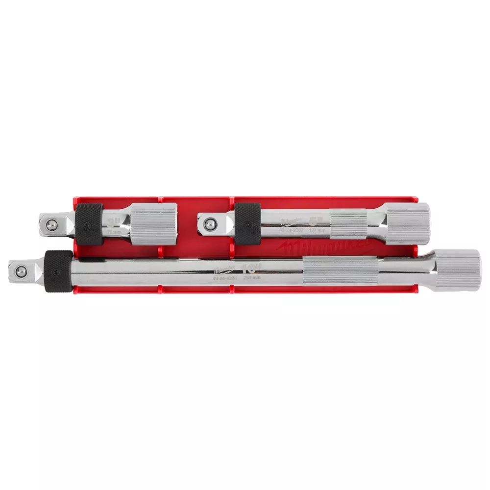 Milwaukee Tools 3pc 1/2” Drive Locking Extension Set 48-22-9362