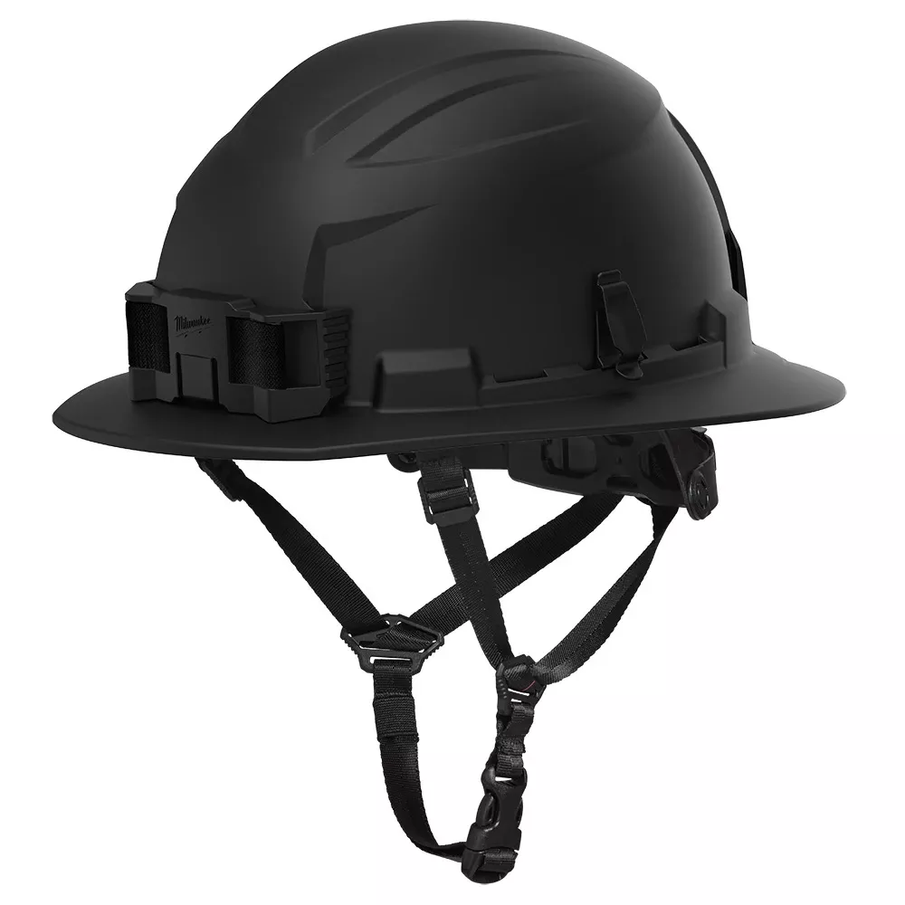 Milwaukee Tools BOLT™ Black Full Brim Safety Helmet – Type 2, Class E 48-73-1661