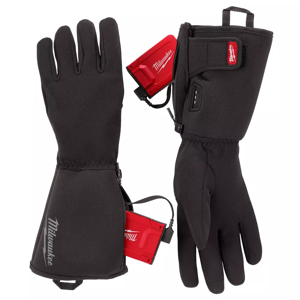 Milwaukee Tools Heated Work Glove Liners Kit – Black, Small M701B-21S