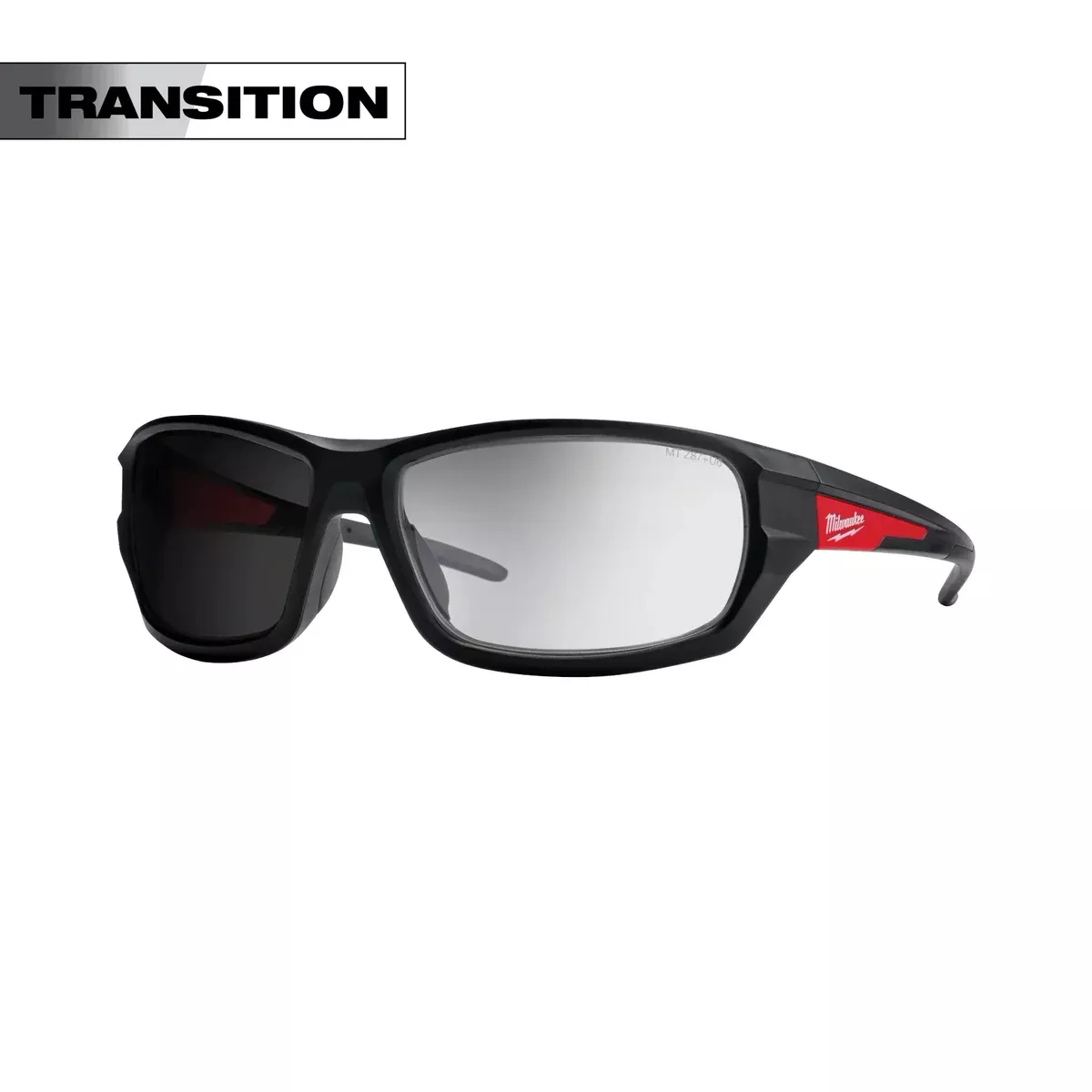 Milwaukee Transition Performance Safety Glasses - Anti-Scratch Lenses