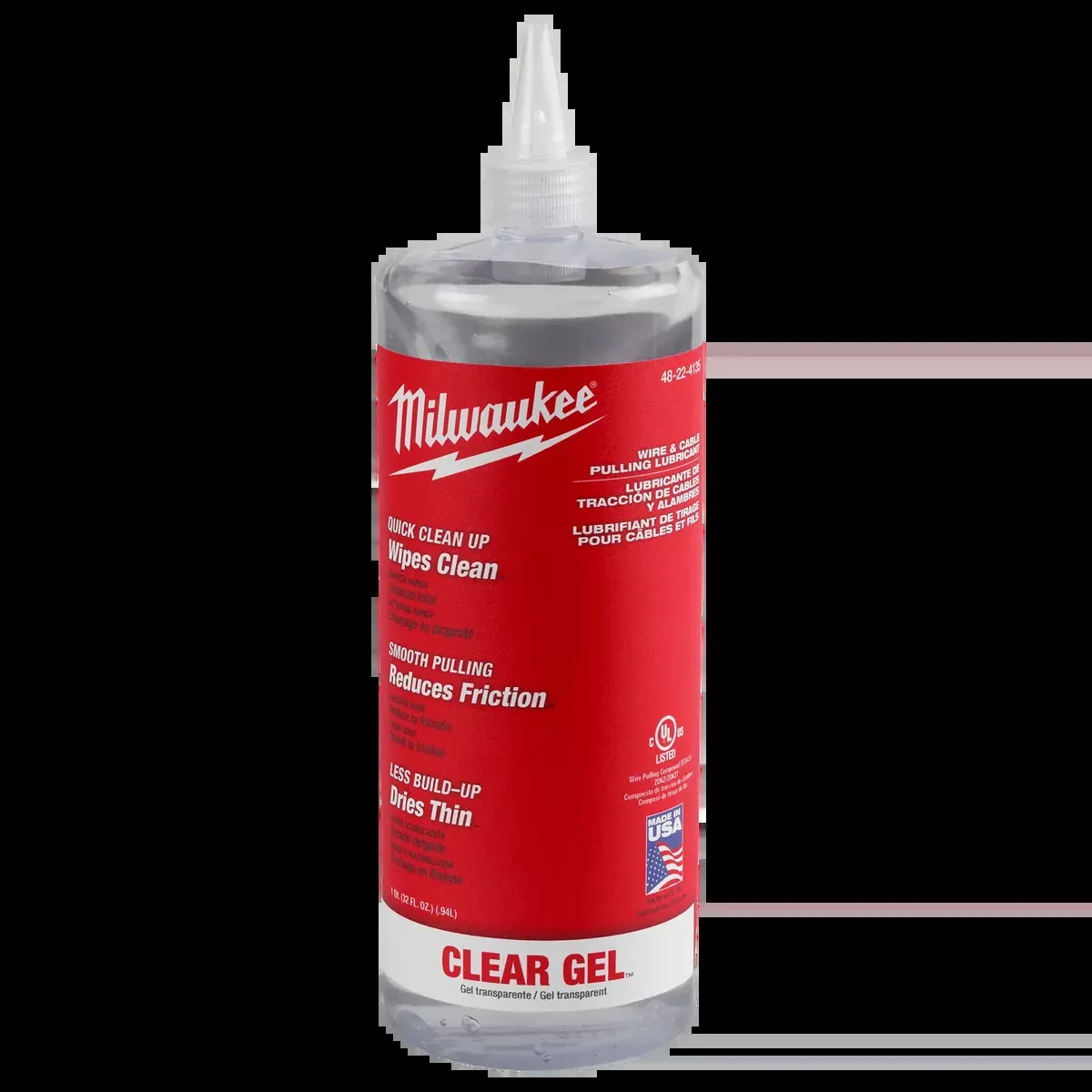 Milwaukee Wire & Cable Pulling Clear Gel Lubricant