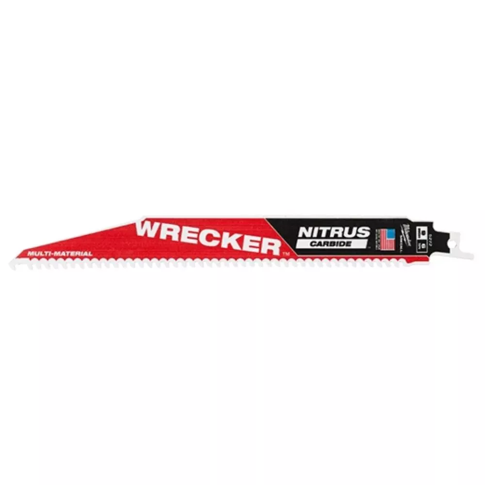Milwaukee The Wrecker w/ Nitrus Carbide Teeth, 6 TPI, 9" Length (3 Pack) 48-00-5372