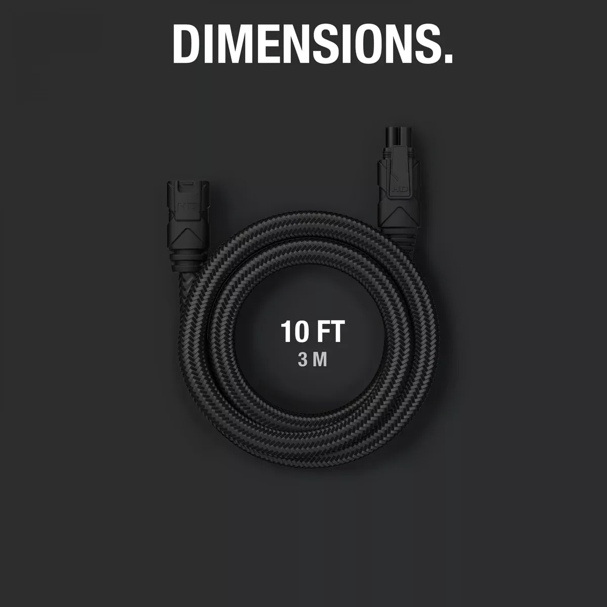 NOCO HD 10' Extension Cable For GENIUSPRO25