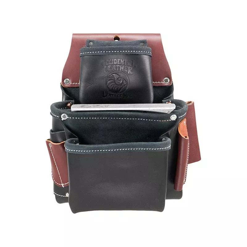 Occidental Leather B5060LH 3 Pouch Pro Fastener Bag - Black