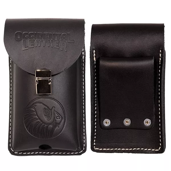 Occidental Leather Belt Worn XL Leather Phone Holster